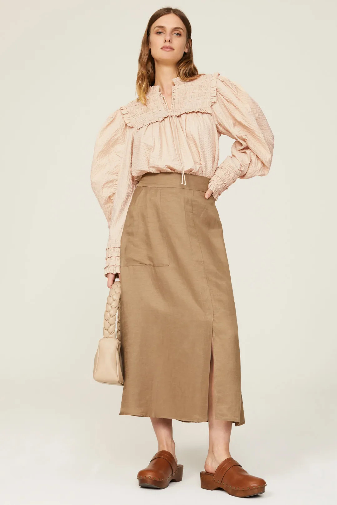 Sevyn Seersucker Top | Rent the Runway