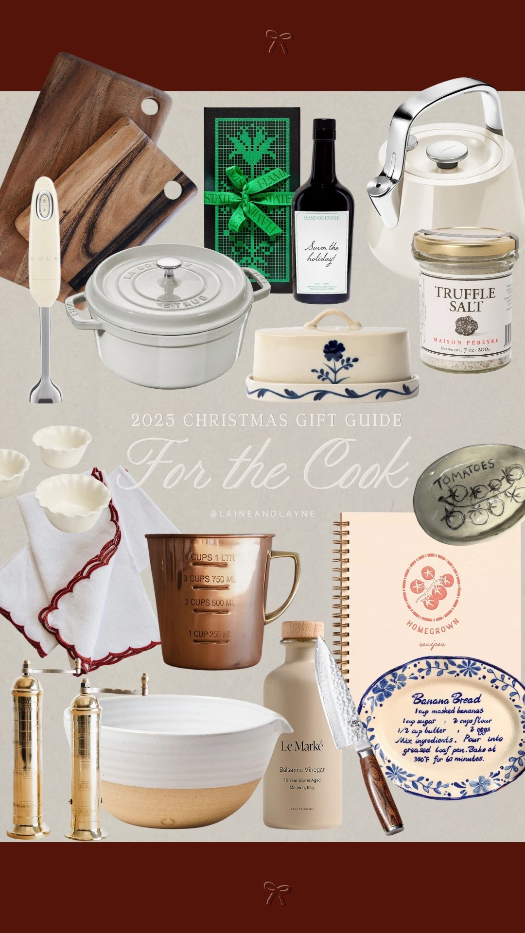 2025 Christmas Gift Guide 🎁 For the Cook 

#LTKGiftGuide