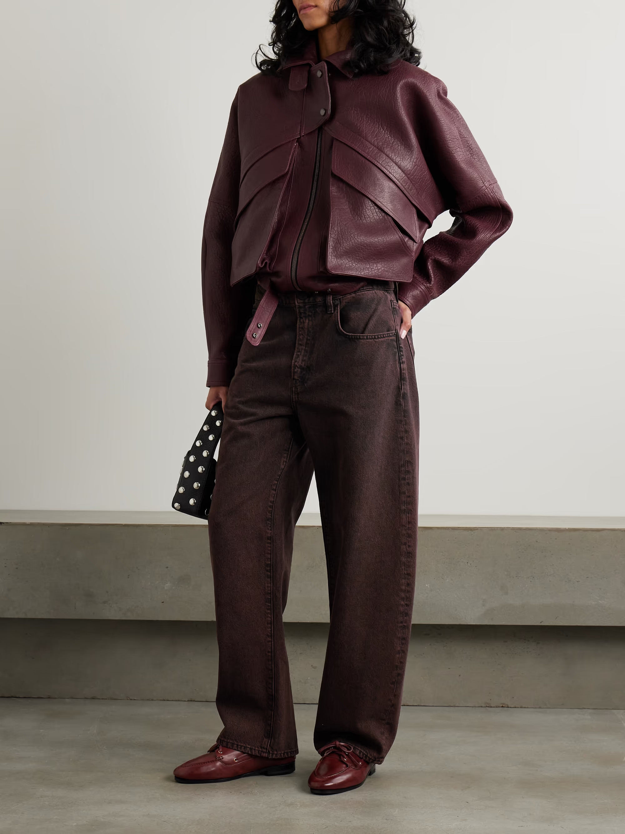 Long Barrel high-rise wide-leg jeans | NET-A-PORTER (UK & EU)