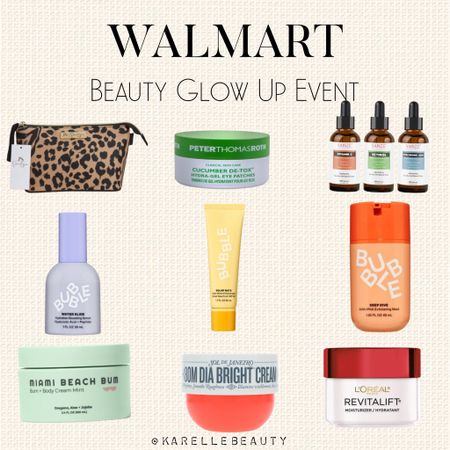 Walmart beauty glow up event finds. 

#LTKSeasonal #LTKsalealert #LTKfindsunder100