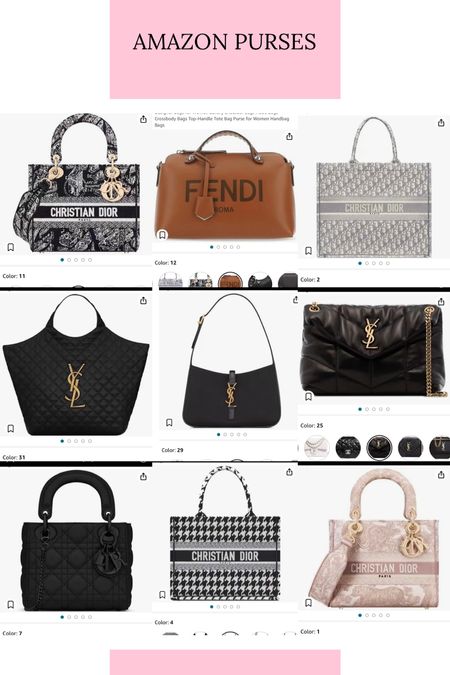 Amazon purses, Boujee purses 

#LTKsalealert #LTKstyletip #LTKfindsunder100
