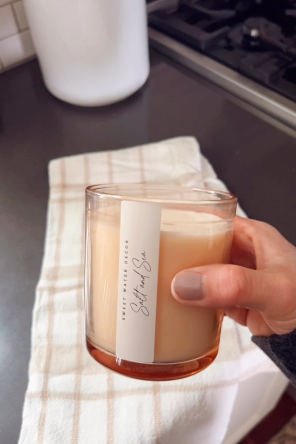 New! Tinted glass candle collection for Spring 🫶🏼