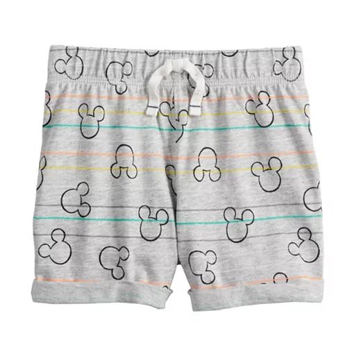 Disney's Mickey Mouse Baby Roll-Cuff Shorts by Jumping Beans® | Kohl's