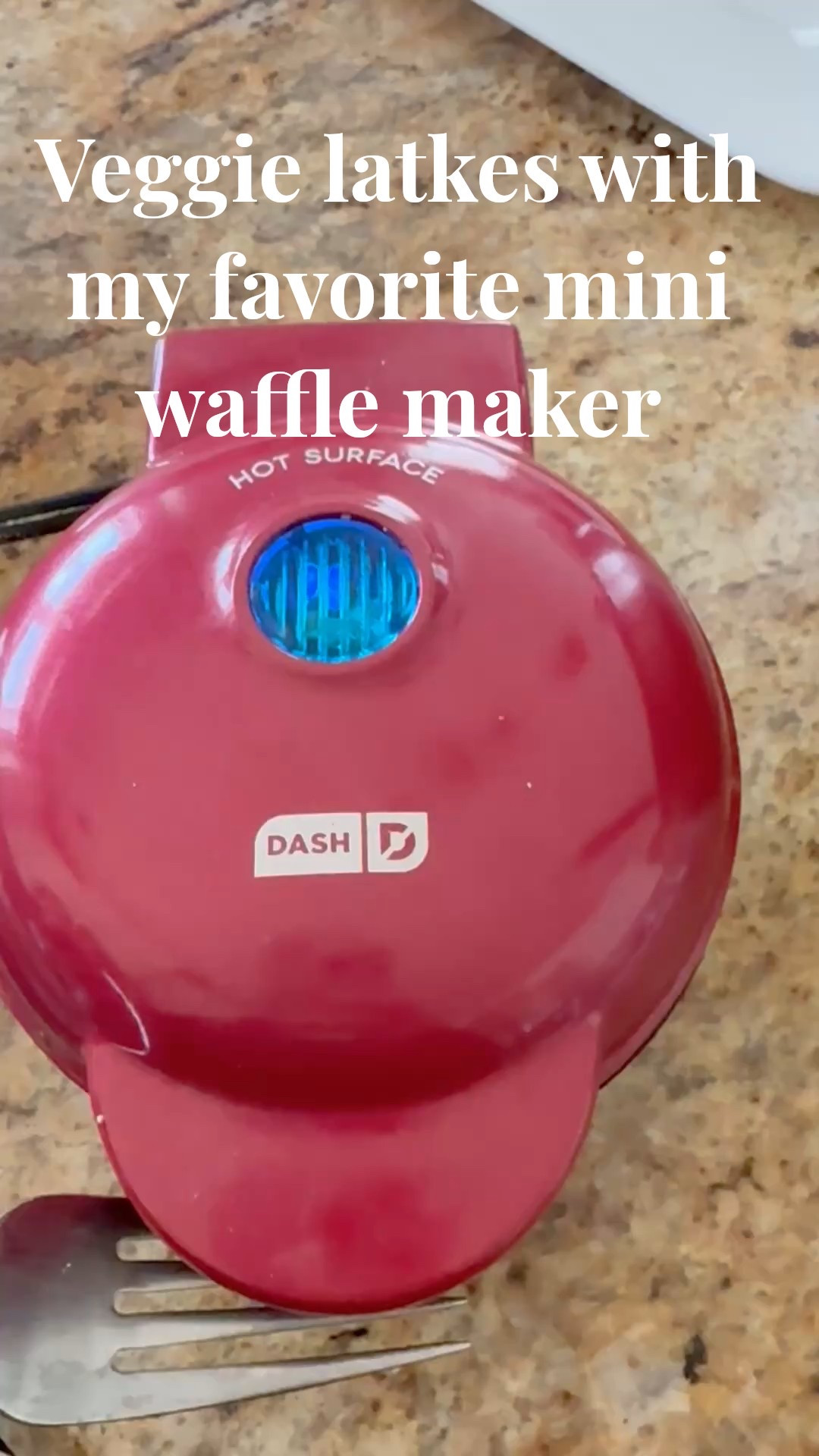 Using my favorite mini waffle maker to make veggie latkes 

#LTKFamily #LTKSaleAlert #LTKHome