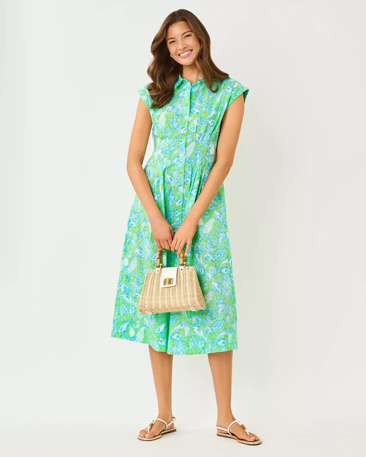Tonya Midi Shirtdress | Lilly Pulitzer