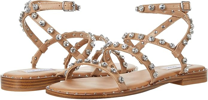 Steve Madden Women's Travel Flat Sandal | Amazon (US)