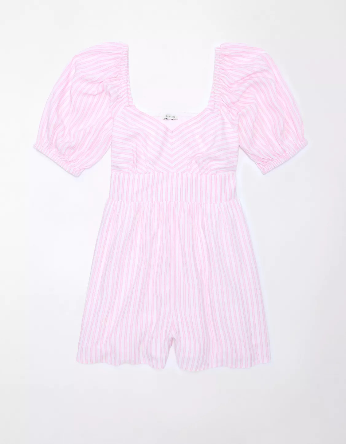 AE Puff Sleeve Romper | American Eagle Outfitters (US & CA)