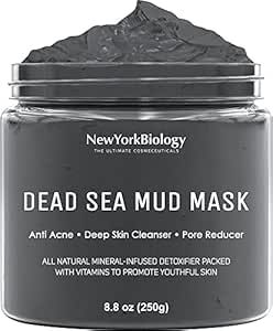 Amazon.com : New York Biology Dead Sea Mud Mask for Face and Body - Spa Quality Pore Reducer for ... | Amazon (US)