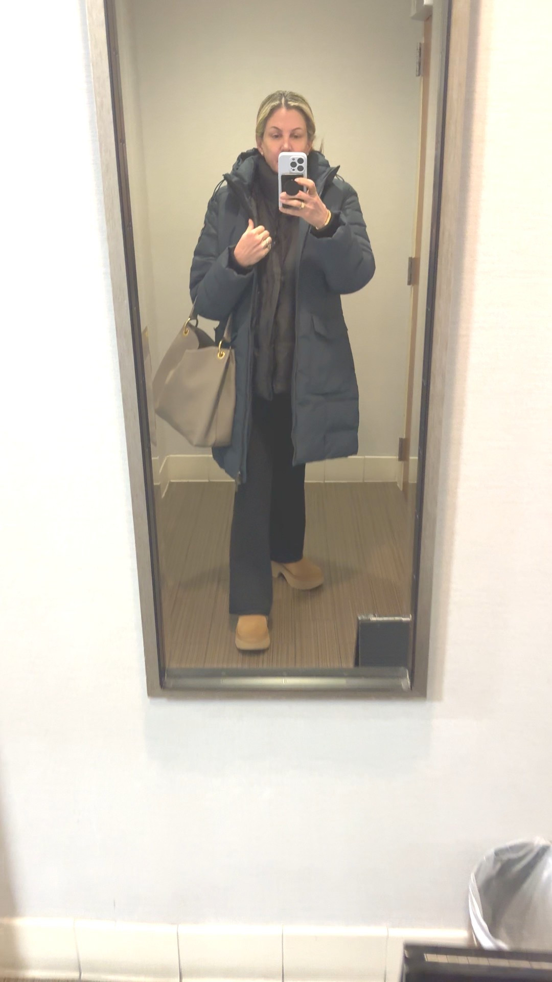 Pajar Winter Coat waterproof stays warm well below freezing temps. Ugg Boots with a heel elevates your leggings look. Prada Handbag. Travel Gift Ideas 

#LTKGiftGuide #LTKCyberWeek #LTKSeasonal