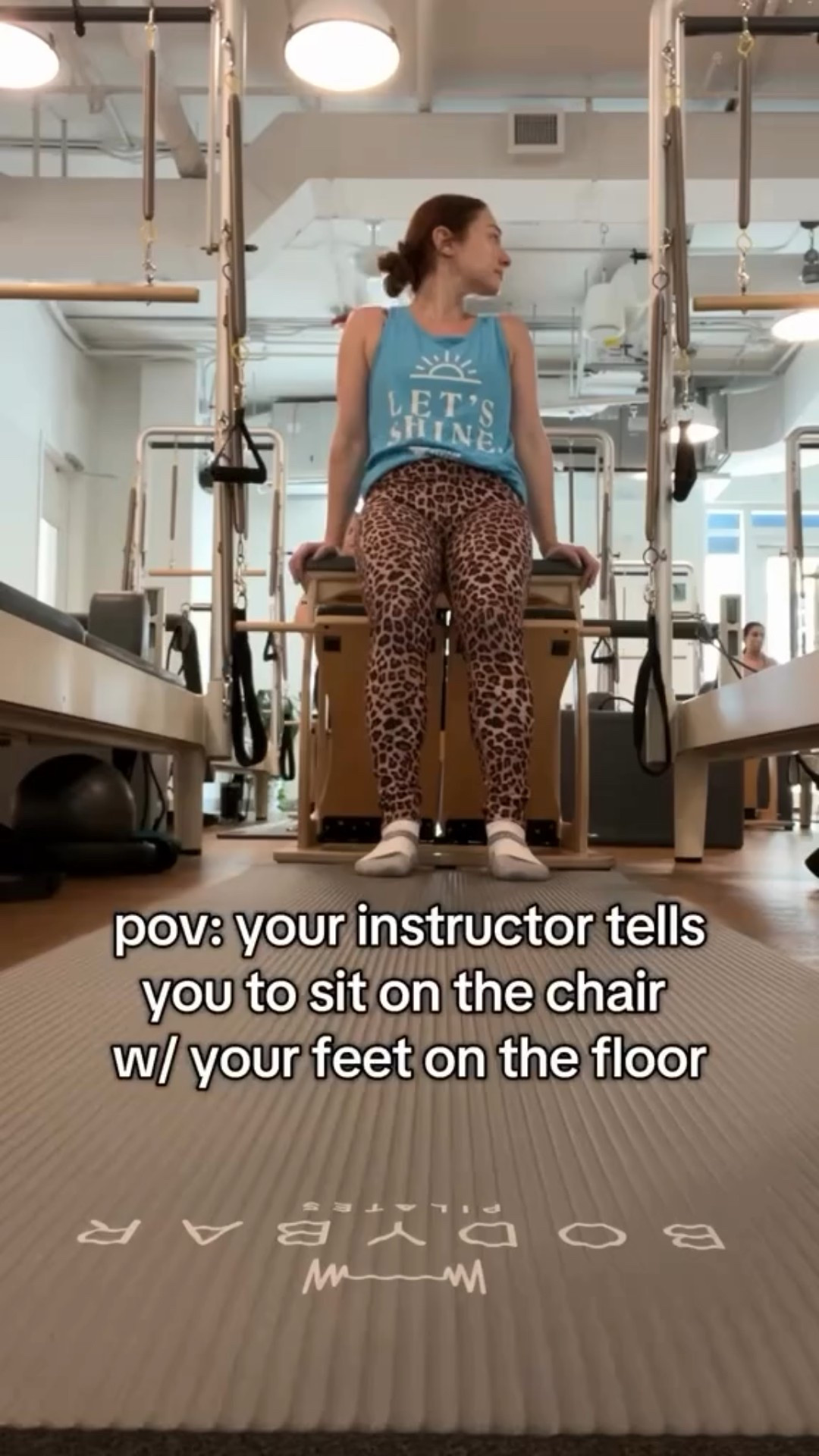 Makes me chuckle every time 😂😂
Save $10 with AB10BP at @bodybardowntowntampa ! ✨

#shortgirproblems #funsized #shortgirl  #funny #pilates