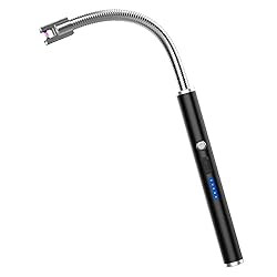RONXS Lighter, Candle Lighter Camping Lighter Grill Lighter USB Lighter Plasma Arc with LED Batte... | Amazon (US)