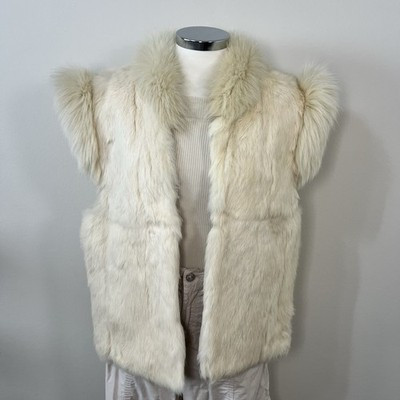 Vintage Women’s 100% Rabbit Fur Vest Size M Made in Korea | Fur From France | eBay US