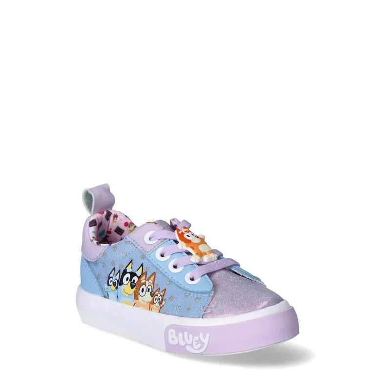 Bluey Toddler Girl Bluey & Bingo Slip-On Court Sneaker | Walmart (US)