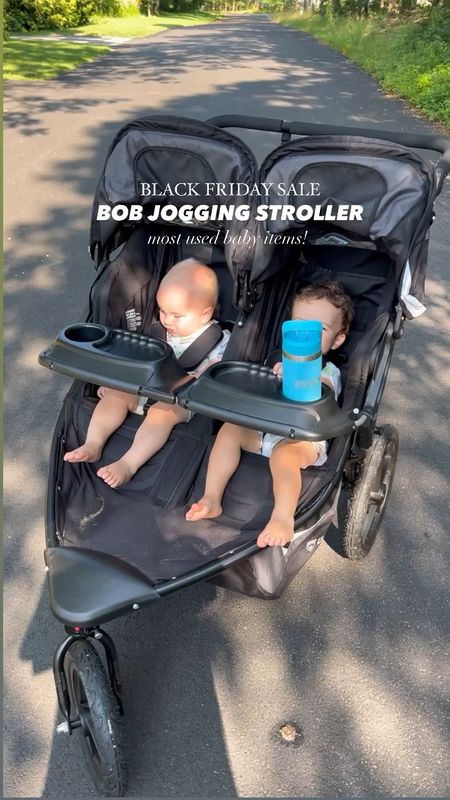 Bob jogging stroller single and double on major sale! 

#LTKbaby #LTKsalealert
