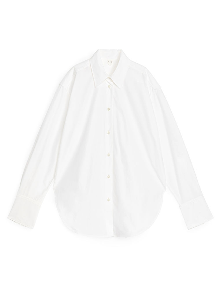 Relaxed-Fit Poplin Shirt | ARKET (US&UK)