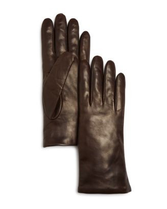 Cashmere-Lined Leather Gloves - Exclusive | Bloomingdale's (US)