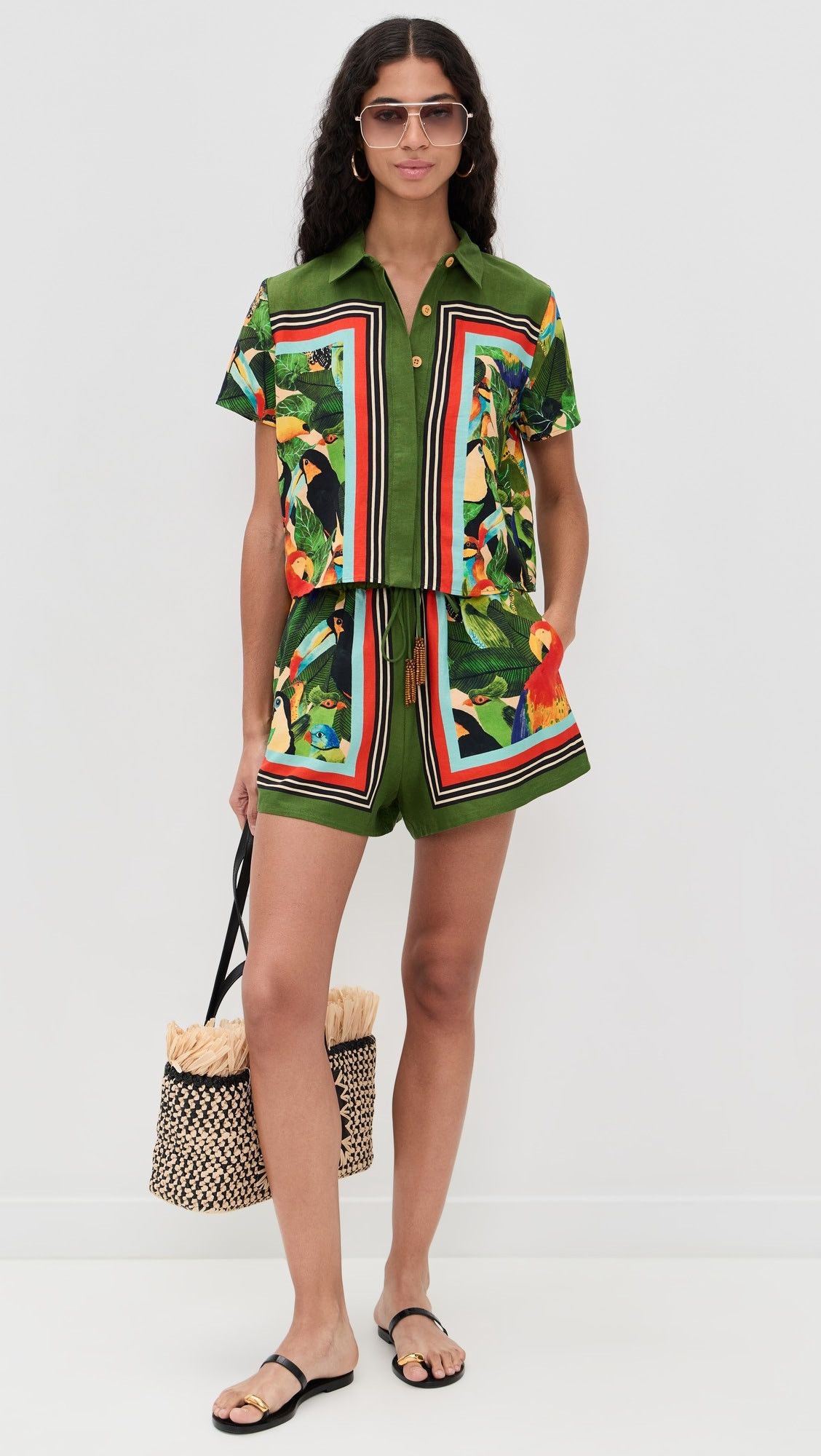 Bird Leaves Shorts | Shopbop