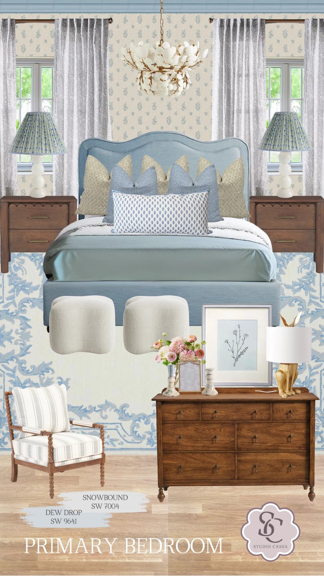 Wrapping up a mood boards with furnishings + fixtures for this sweet primary bedroom. 
 

 #LTKHome #LTKSaleAlert #LTKStyleTip