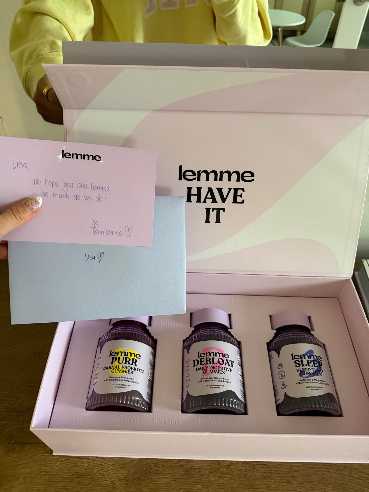 I am so excited for these!!! I love the debloat ones already! @Lemme !!!

#LTKgrwm #LTKfitnessgoals #LTKmorningroutine