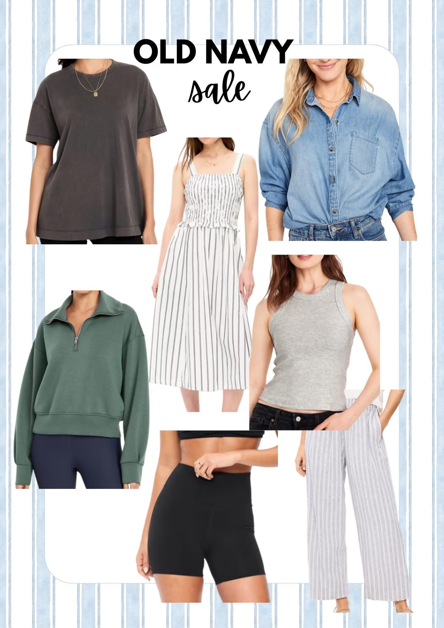 50% off everything at Old Navy!!! Sooo many cute spring finds. *adds to cart** Links below!

#LTKootd #LTKSaleAlert #LTKmomlife