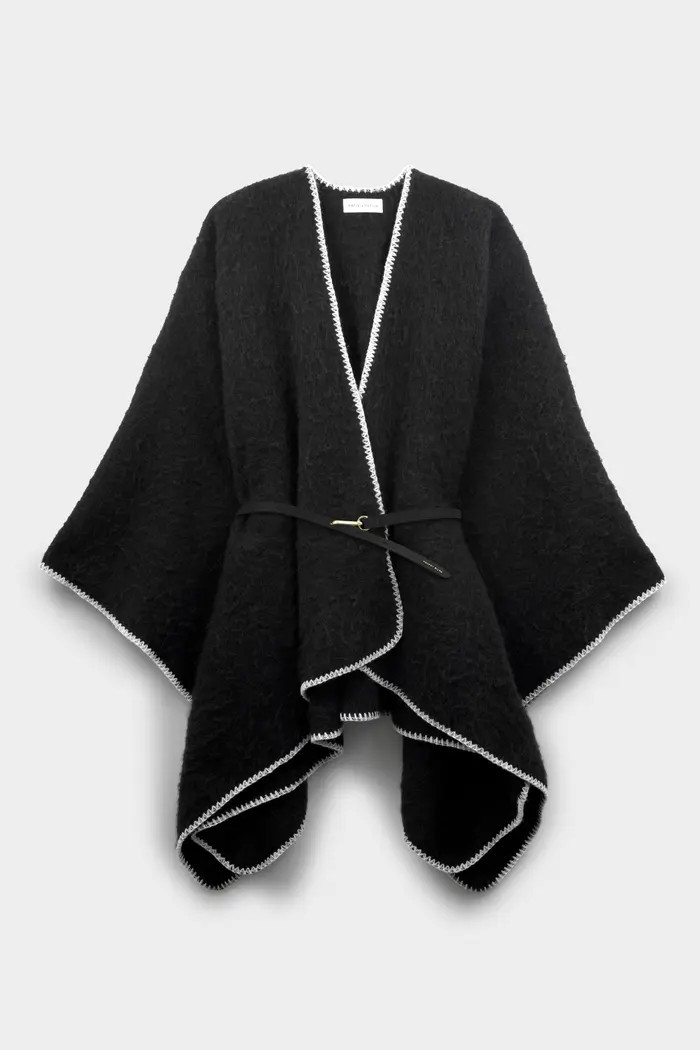 Katie Loxton Whipstitch Blanket Cape with Belt | Nordstrom | Nordstrom