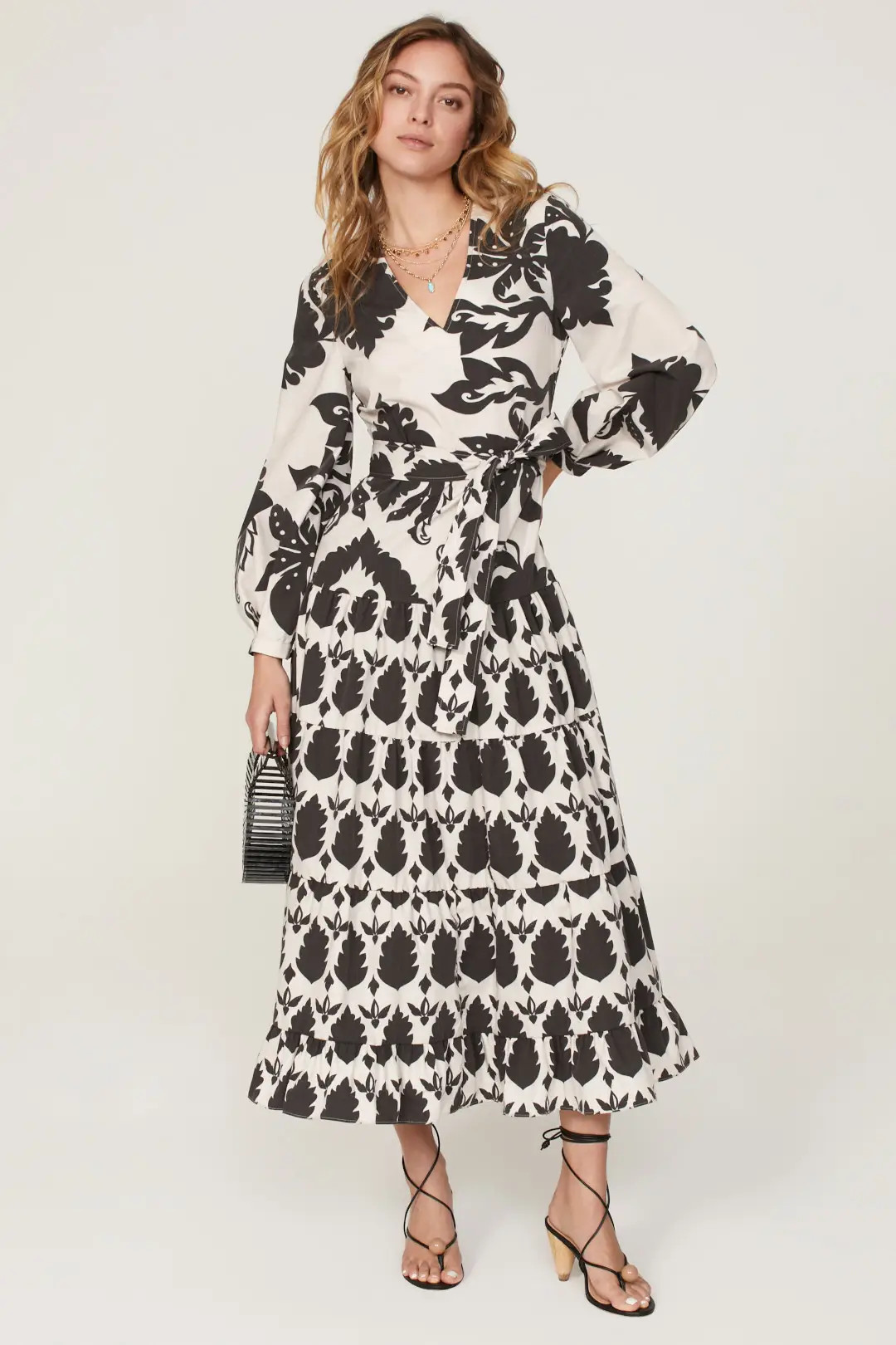 Leaf Midi Dress | Rent the Runway