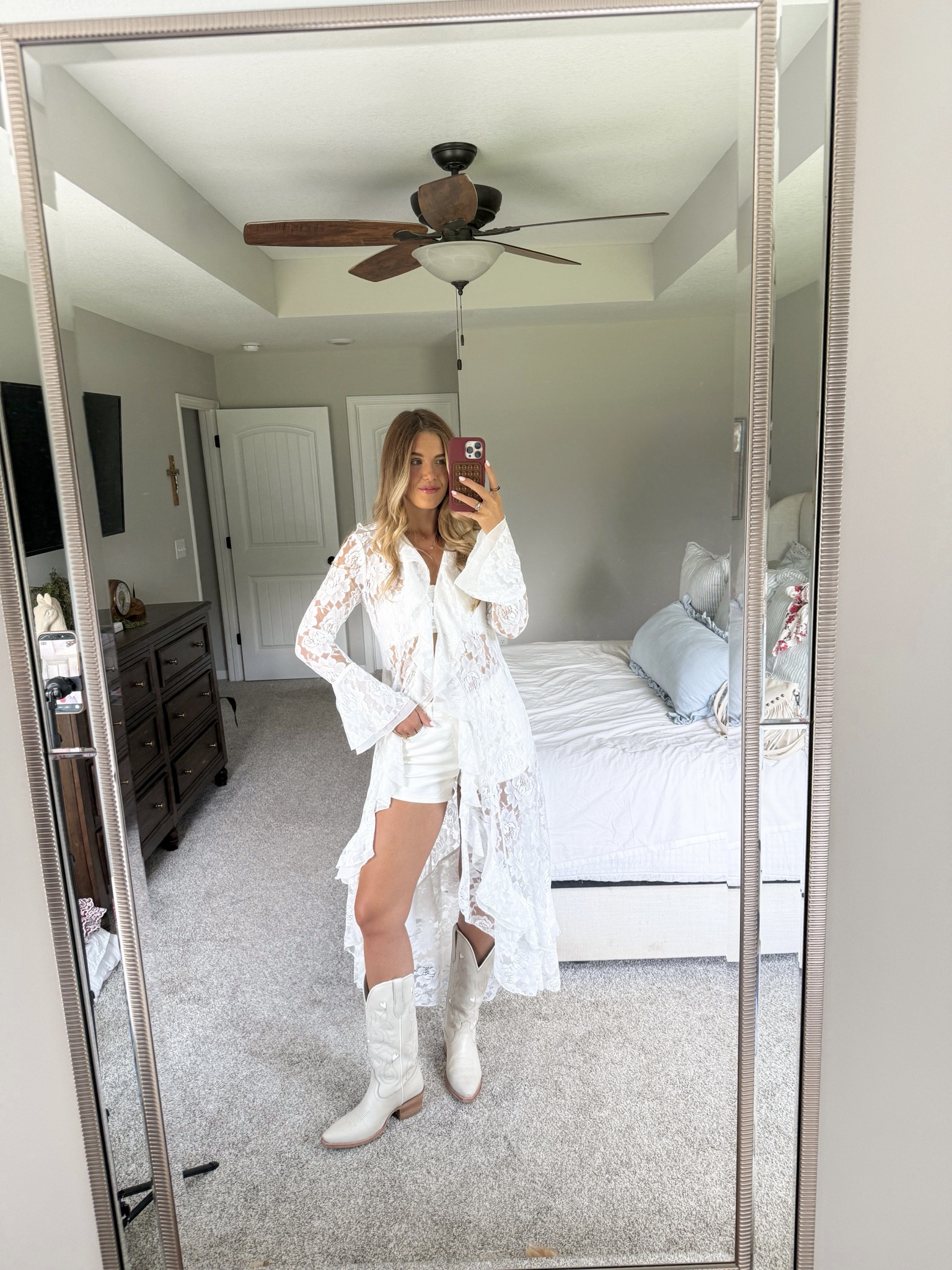 size XS in cardi dress, size 26 in shorts 

western chic outfit inspo for the bride to be, bachelorette outfit, nashville bach party, western bridal outfit 

#LTKootd #LTKWedding #LTKgrwm