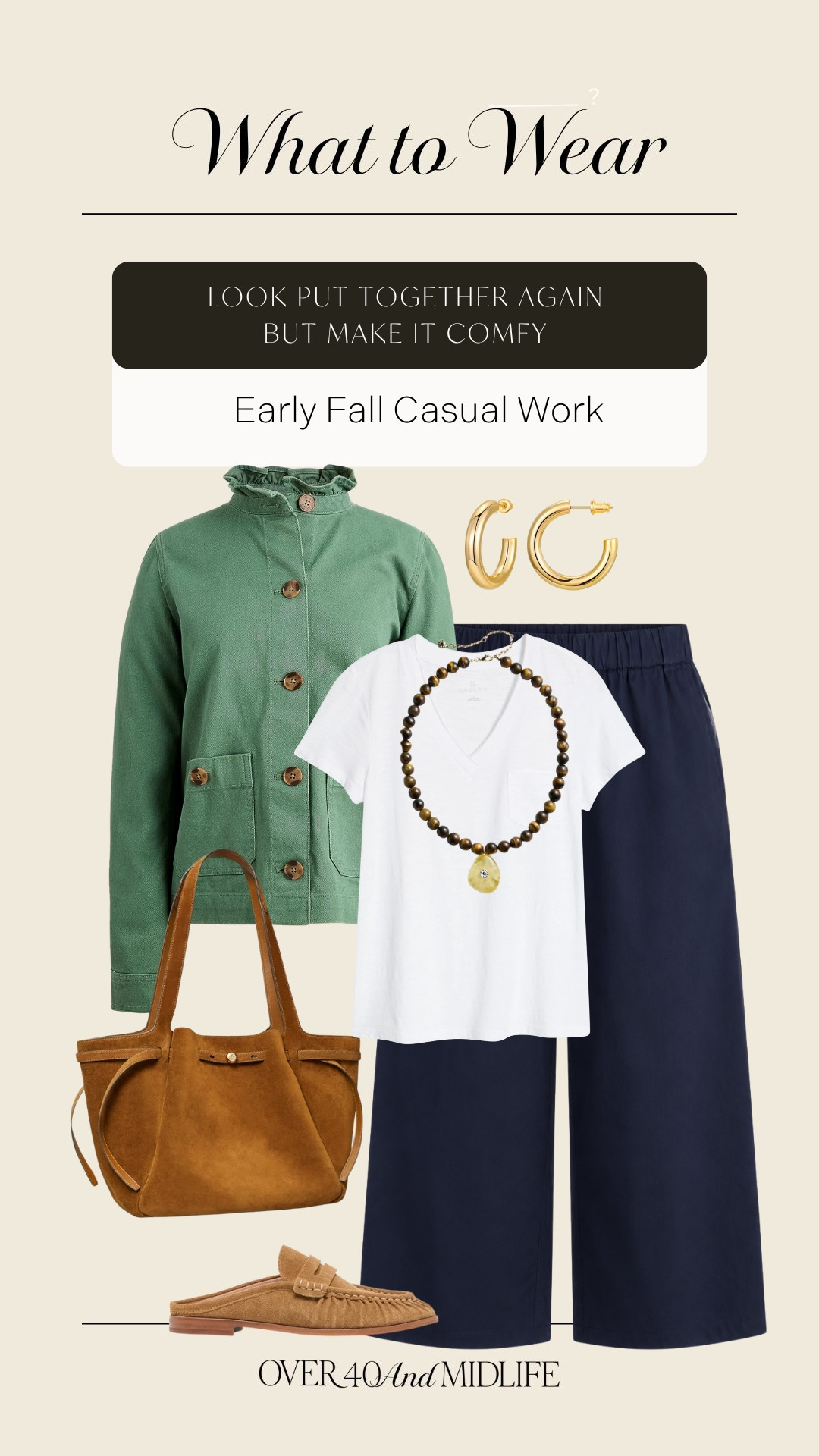 ✨Tap the bell, save and ❤️ start here 40 fashion, midlife style, midsize fashion and luxury looks for less.  

Early fall outfits can still feel polished, current, and belly-friendly. 🍂

For women over 40, I’m using Outfit Physics™ to build both work outfits and casual outfits that feel good on a changing midlife body:

**LIFT** the eye.
**SKIM** the middle.
**BALANCE** the proportions.

That’s the anti-pooch formula I keep coming back to — not hiding the belly, just dressing with better strategy.

Easy layers, flattering jeans, polished workwear, and casual fall pieces we’ll actually wear on repeat.

👑 Helping you look good, feel good! — Lindsey Denver 🤍 

Check back daily for belly-friendly style, confidence, and Outfit Physics.


#Over40Style #MidlifeFashion #FallOutfits #BellyFriendlyStyle #OutfitPhysics