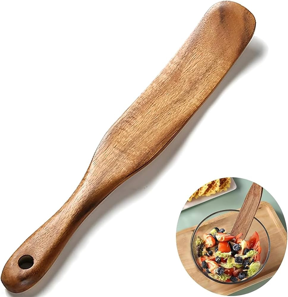Sourdough Spatula,Spurtle for Sourdough Starter,Spurtles kitchen Tools Wooden | Amazon (US)