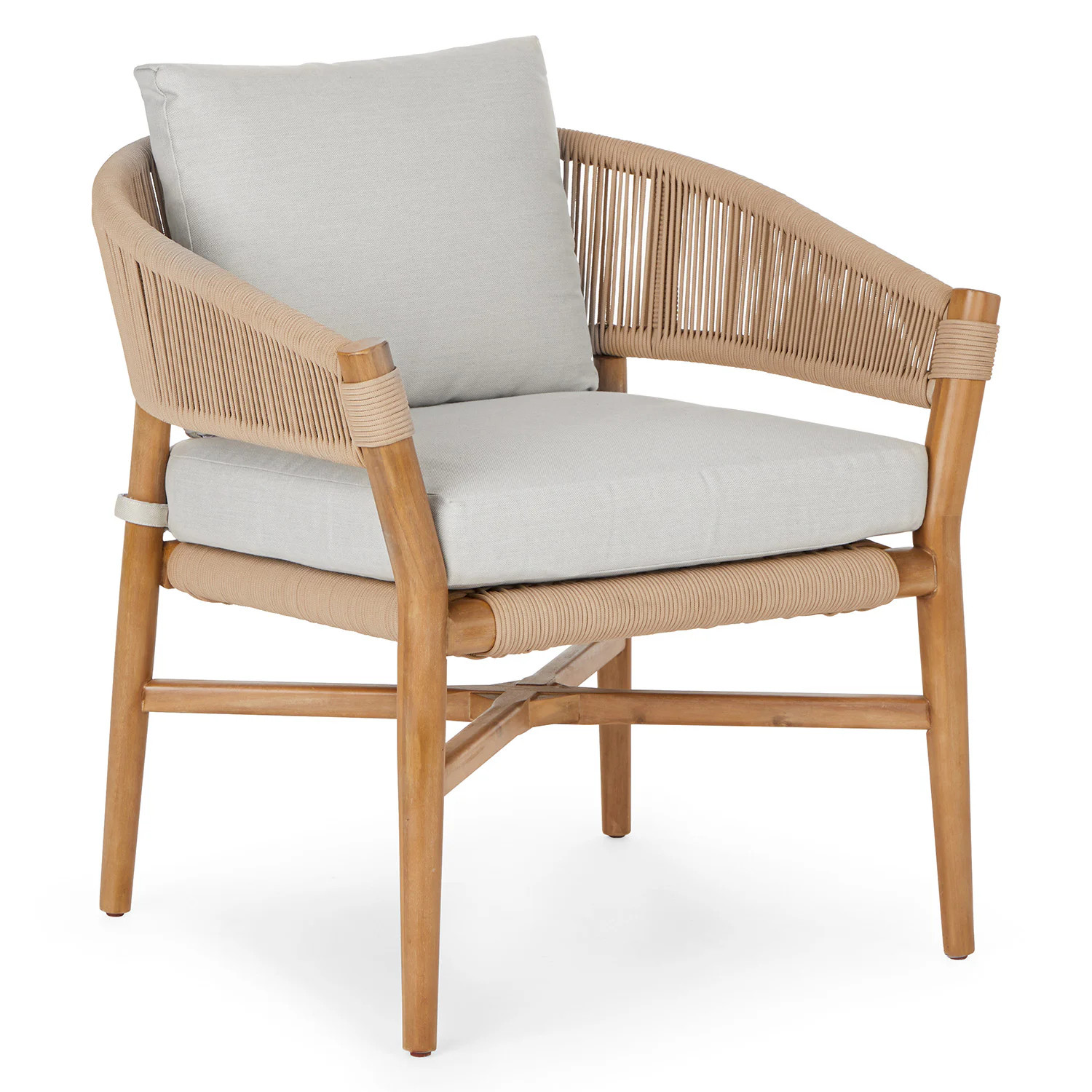 Makali 27" Outdoor Lounge Chair - Lily White | Article