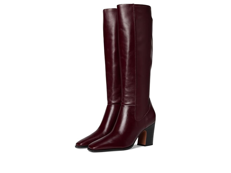 Franco Sarto Jonie Women's Boots Oxblood Red : 9 M, Leather | Zappos