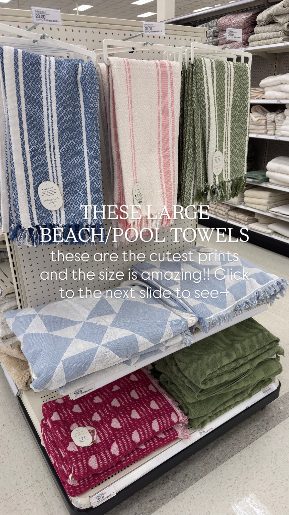 The best biggest pool/beach towels!! #target #targetfinds

#LTKmomlife #LTKSeasonal #LTKSwim