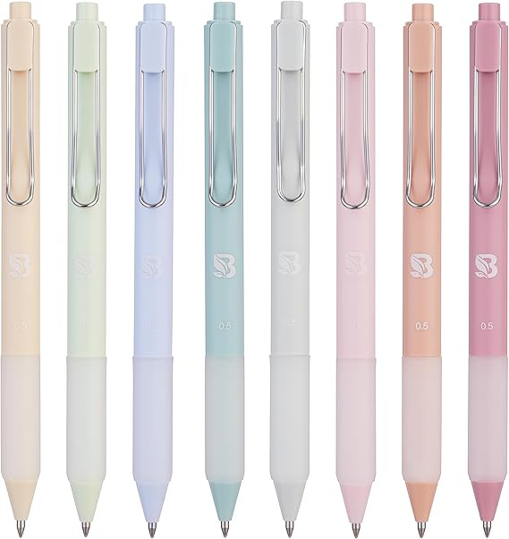 BLIEVE Gel Pens - Earthy, Matte Finish, Smooth Writing, No Bleed - For Journaling, Bible Notes, D... | Amazon (US)