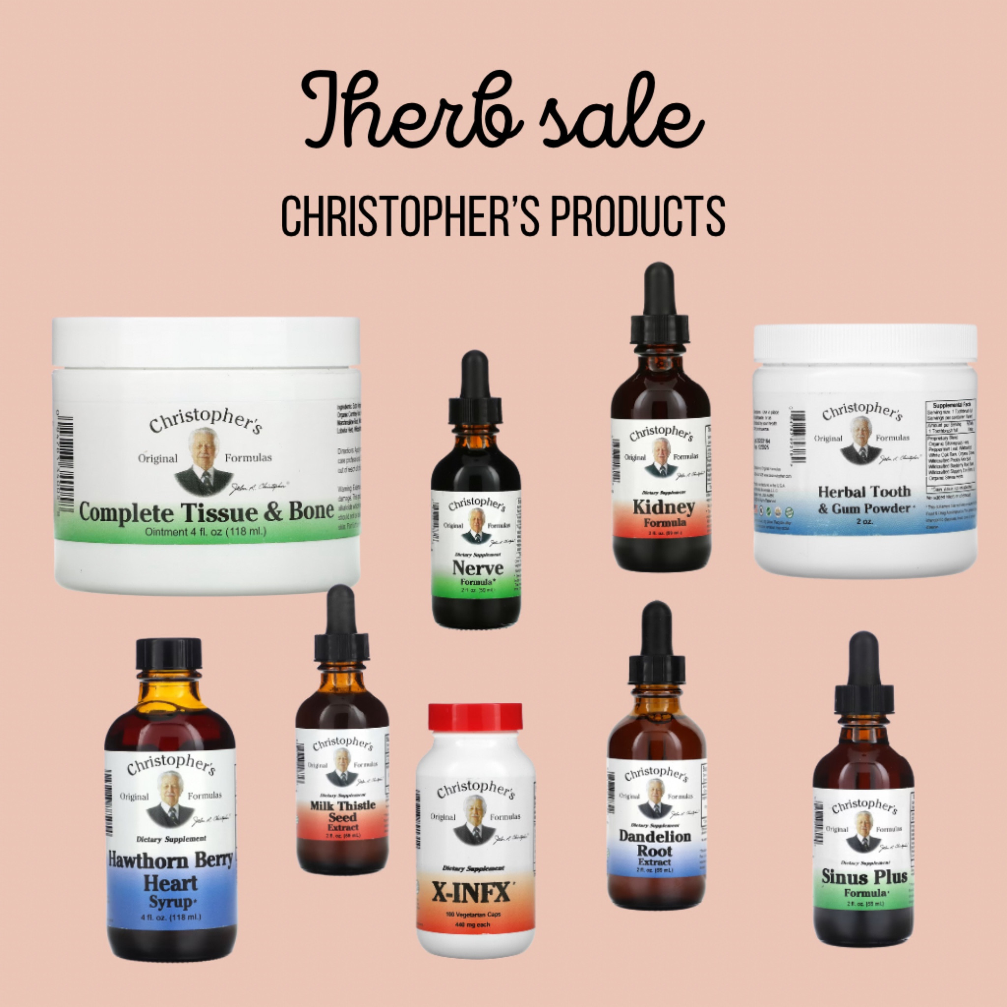 I have used Christopher’s products through and through from little things like sinus congestion, to bigger issues like tooth infections! These products WORK!



#LTKfindsunder100 #LTKsalealert #LTKfamily