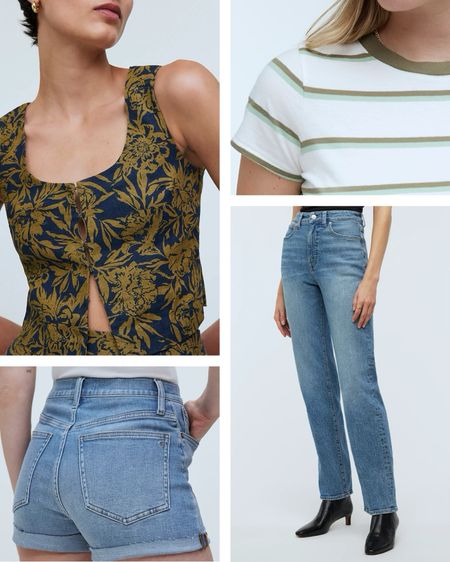 Spring Outfit Inspiration from Madewell - I am loving these new arrivals for spring from Madewell! From cute graphic tees to linen sets, classic jeans to spring dresses, here are my top picks:


#LTKmidsize #LTKSeasonal #LTKstyletip