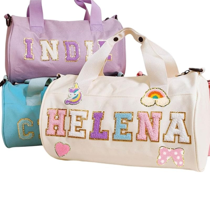 Personalized Dance Ballet Bag Girls Boy, Toddler Kid Cute Travel Duffel Bag, Sport Duffle Bag, Gy... | Amazon (US)