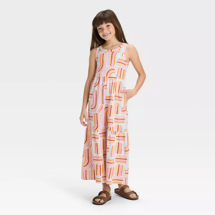 Girls' Knit Maxi Dress - Cat & Jack™ | Target