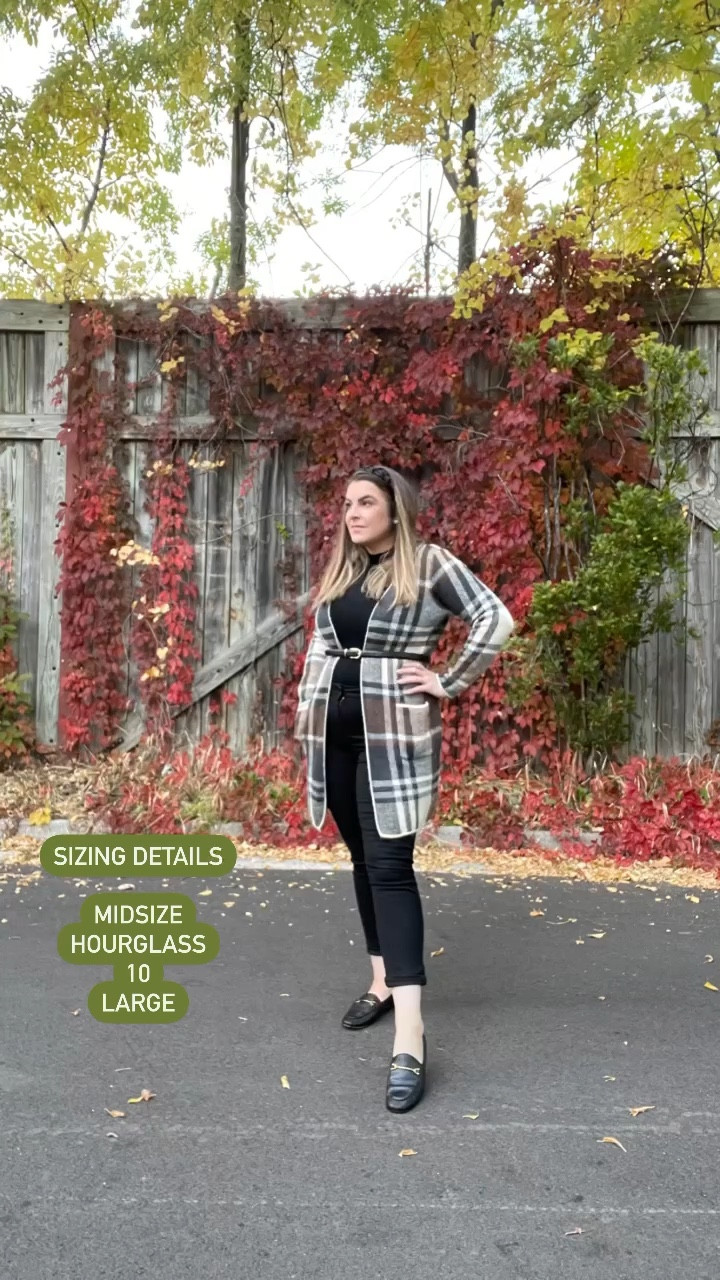 Fall-to-winter outfit idea:
Coatigan
Mockneck bodysuit
Black jeans
Loafers

#LTKcurves #LTKstyletip #LTKSeasonal