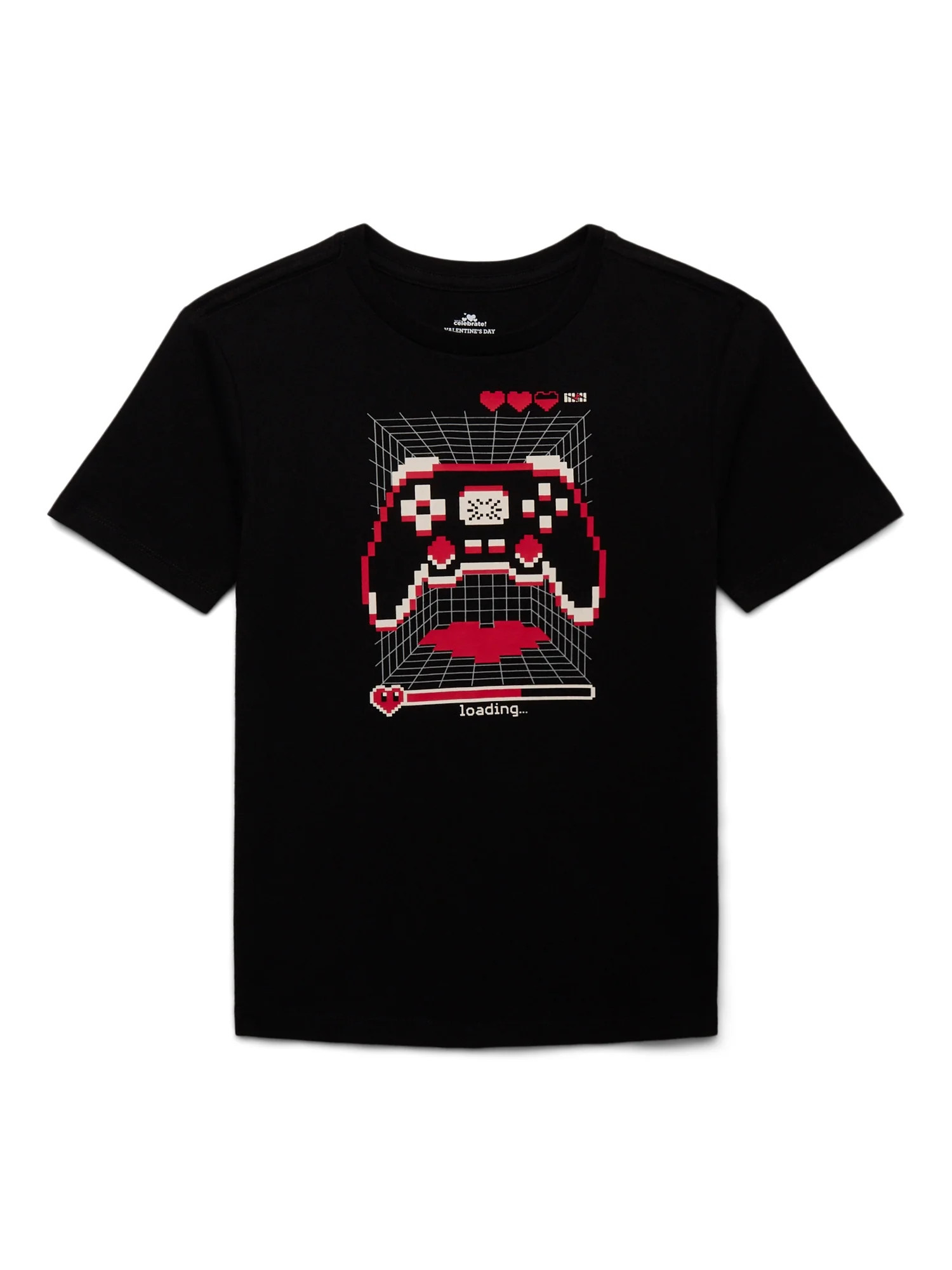 Way to Celebrate Boys Valentine's Day T-Shirt, Sizes 4-18 & Husky | Walmart (US)