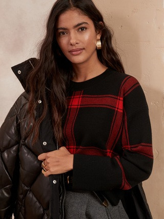 Plaid Sweater | Banana Republic (US)