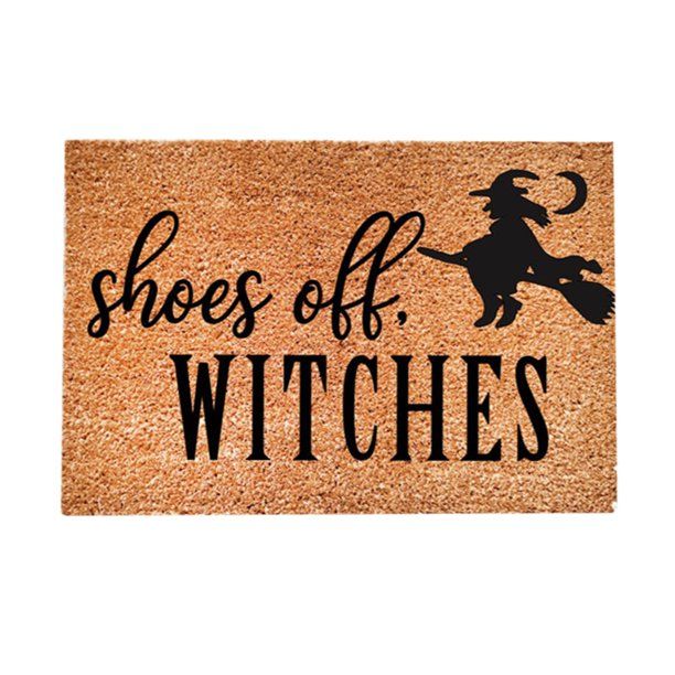 Halloween Doormat Blanket Welcome Home Front Door Decorations Halloween Decor - Walmart.com | Walmart (US)