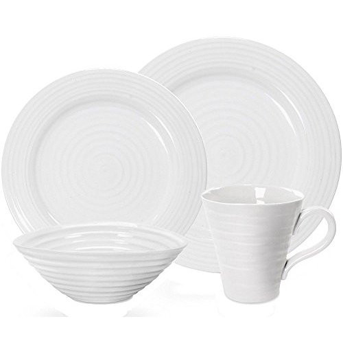 Portmeirion Sophie Conran White 16 Piece Dinner Set | Amazon (UK)