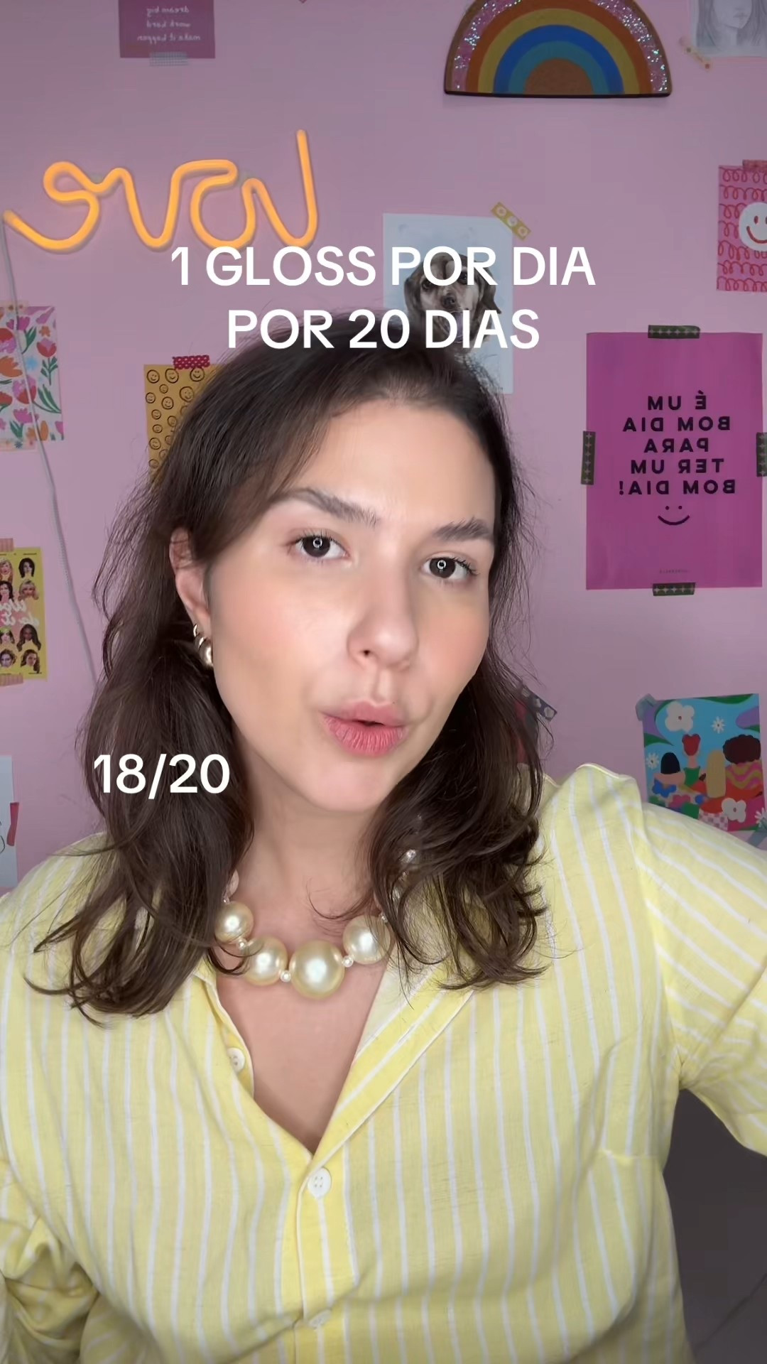 1 GLOSS POR DIA POR 20 DIAS: 18/20

#LTKbeleza #LTKbrasil