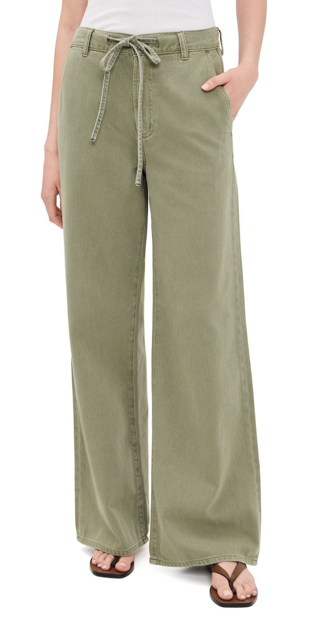 Madewell The Ultimate Wide-Leg Pants Sagebrush 32 | Shopbop