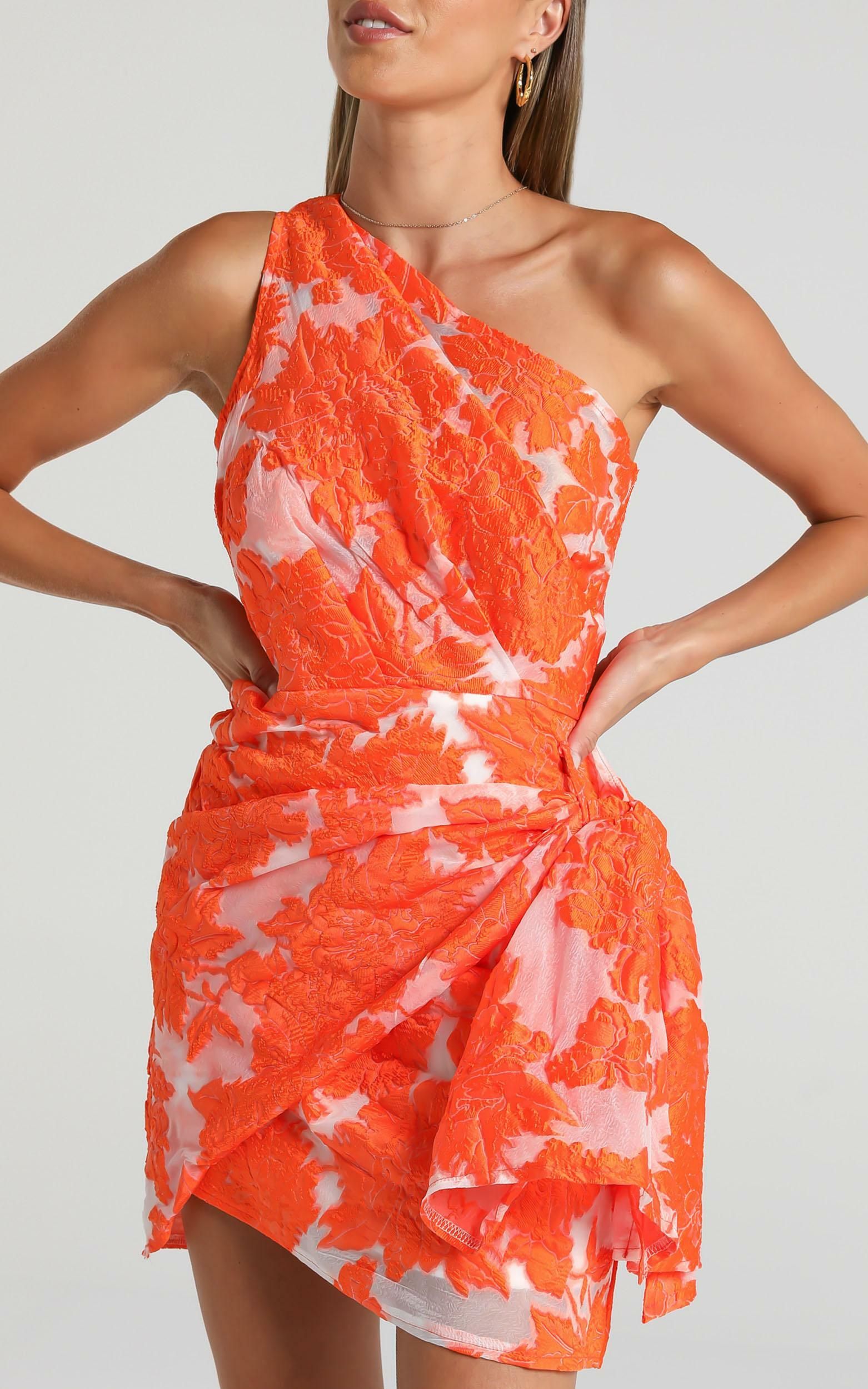 Brailey Dress in Orange Floral | Showpo - deactived