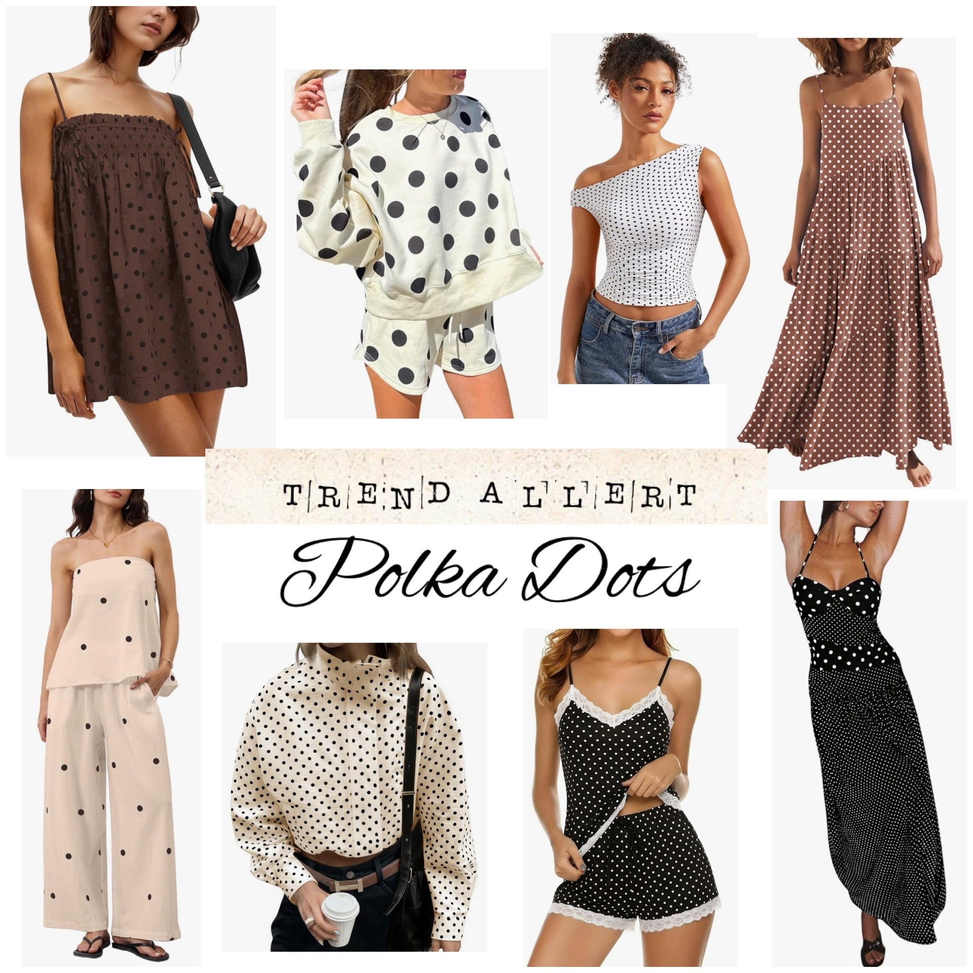 The polka dot trend is everywhere this season! Found some really cute spring/summer styles from Amazon 🖤🤍


#travel #vacation #resortwear #outfit #spring #summer #easterdress

#LTKWedding #LTKTravel #LTKSaleAlert