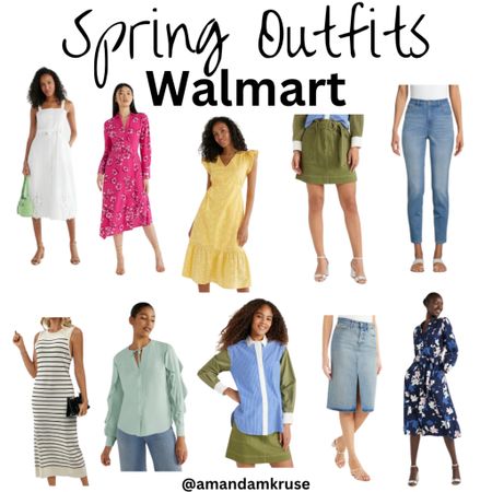 Spring outfit 
Maternity 
White dress 
Walmart fashion 

#LTKstyletip #LTKfindsunder50 #LTKSeasonal