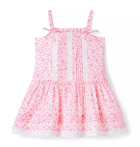 THINK PINK Ditsy Floral Dress | Janie and Jack