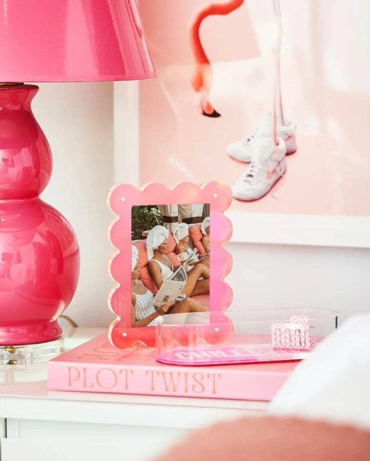 Neon Pink Acrylic Picture Frame | Refinery