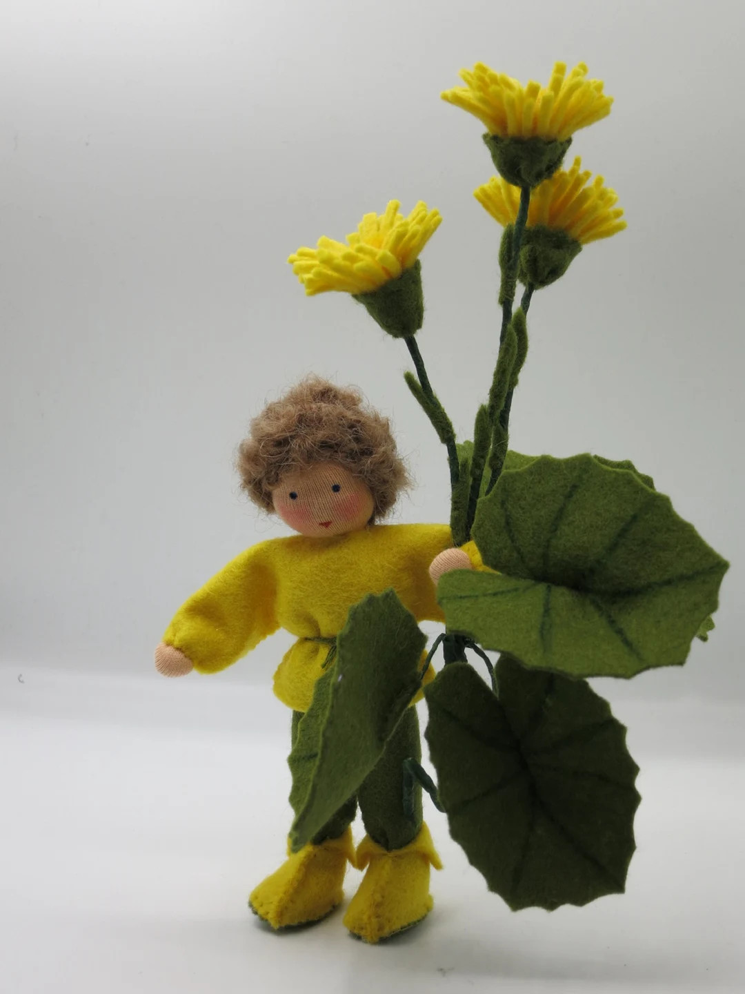 Coltsfoot Boy - Flower Child - Seasonal Table Decoration - Waldorf - Handmade Flower Children - S... | Etsy (US)